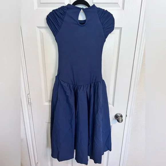 NWOT Free People, Afternoon Elegance Midi Dress, Various Sizes in Indigo Pura - Picture 4 of 9